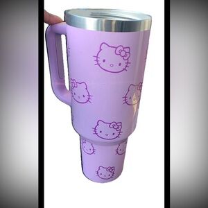 Stanley Lavender Hello Kitty Tumbler 40oz with Lid and Straw